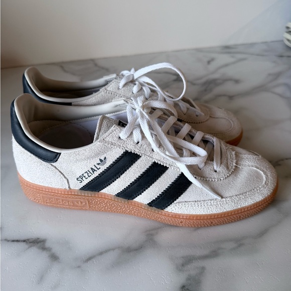 adidas Shoes - Adidas Spezial White and Black Shoes